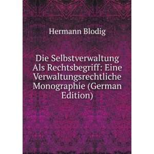   (German Edition) Hermann Blodig 9785874934705  Books