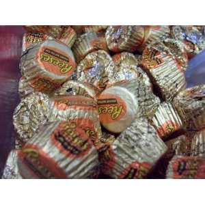 Candy Reese Peanut Butter Cup Minis, 1 Lb:  Grocery 