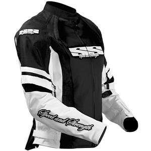 Speed and Strength Womens Kiss n Tell Jacket   Large/Black/White 
