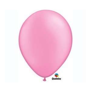   : (100) Neon Pink 11 Qualatex Latex Balloons: Health & Personal Care