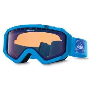  Quiksilver Q1 Snowboard Goggles Blue/Flash Blue Lens Mens 