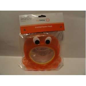  Animal Swim Mask   Orange Octopus 