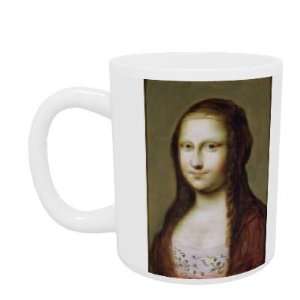   by the Mona Lisa (oil on panel) by Jean Ducayer   Mug   Standard Size