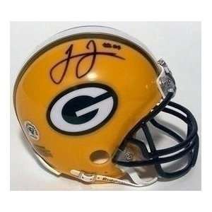  James Jones Signed Packers Mini Helmet