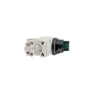 SQUARE D 9001SK2L35LGGH13 PushButton,30mm,24V,LED,No Guard,Green