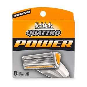  Mens Schick Quattro Power Refills   16 Cartridges Health 