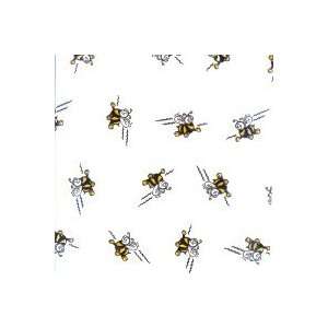  Yellow Bees Cellophane Sheets 