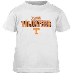  Tennessee Volunteers White Toddler Little Volunteer T 