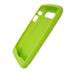   For Blackberry Pearl 9100 Silicone Soft Case GREEN MAP Electronics
