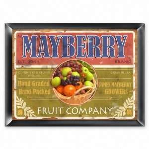 Personalized Fruit Company Sign 