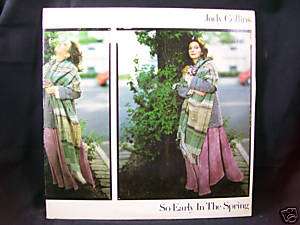Judy Collins So Early in the Spring LP Album Record  