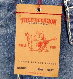 True Religion Jeans womens Billy Super T pale oak med Light wash 