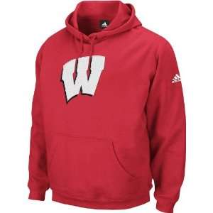  Wisconsin Playbook Hooded Sweatshirt   X Large: Sports 