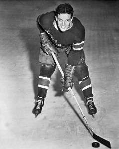 Hal Laycoe 1945 46 Photo NY Rangers Rookie !  