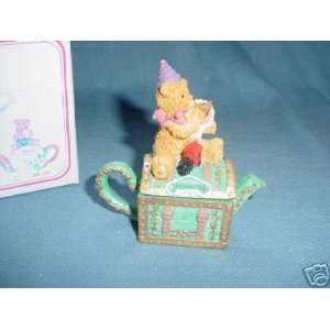    Oxford Mint January Bear Teapot Trinket Box 