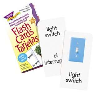  Quality value Flash Cards Around The Home 96/Box By Trend 