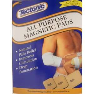  Tectonic Magnets All Purpose Magnetic Pads  3 Pads per 