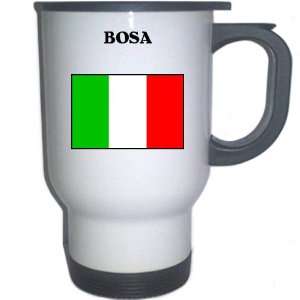  Italy (Italia)   BOSA White Stainless Steel Mug 
