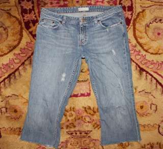 BKE Buckle element stretch cut off capri jeans 33  
