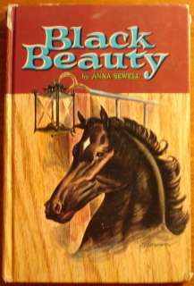 Black Beauty Anna Sewell HB book 1955 Whitman Classic Horse 