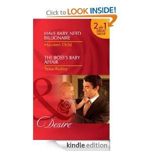   Baby, Need Billionaire / The Bosss Baby Affair (Mills & Boon Desire