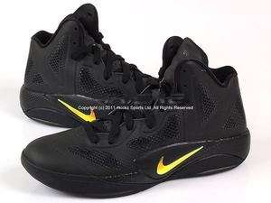 Nike Hyperfuse 2011 (GS) Black Boys Basketball Shoes  