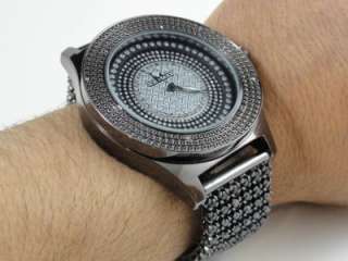 Ice Maxx 3 Row Bezel Diamond Watch+6 Row Custom Band  