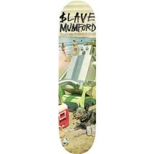  Slave Mumford Robot Skateboard Deck (8.5 Inch): Sports 