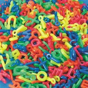  Neon Alpha Charm Beads, 1/2 Lb (Bag of 380) Toys & Games
