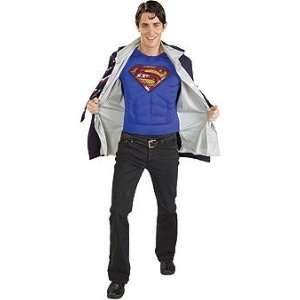   Superman Costume (Shirt shown in White, but is BLUE) 