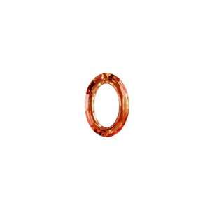  4137 15x11mm Cosmic Oval Ring Crystal Red Magma: Arts 