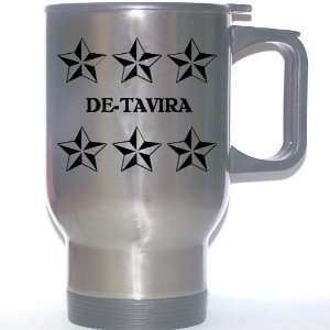  Personal Name Gift   DE TAVIRA Stainless Steel Mug 
