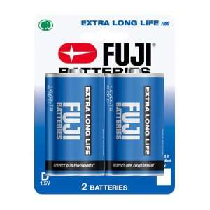  Fuji 1100BP2 D Heavy Duty Battery   2 Pack Electronics