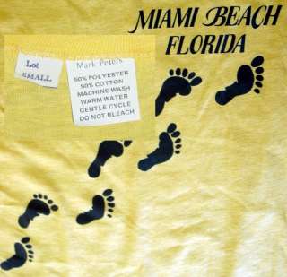   Beach Florida Tourist NOS spring break University State T SHIRT  