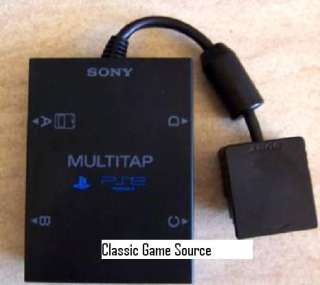 NEW Sony 4 Player Multitap For PlayStation 2 PS2 Slim  