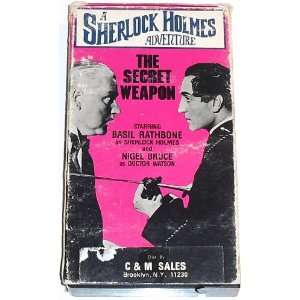  The Secret Weapon, A Sherlock Holmes Adventure (VHS 