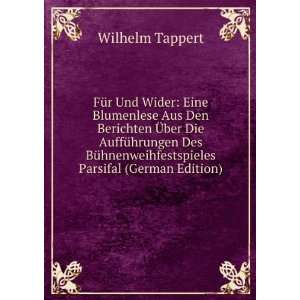   Parsifal (German Edition): Wilhelm Tappert: Books