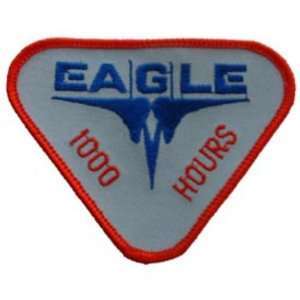   Air Force Eagle 1000 Hours Patch Blue & Gray 3 Patio, Lawn & Garden