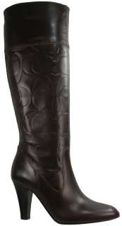 New $398 $Coach Millie Women Boots Size US 6 M. Italy  