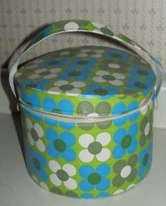   Electric Hair Dryer Lady Schick Tote & Dry Green/Blue Flowers Wow