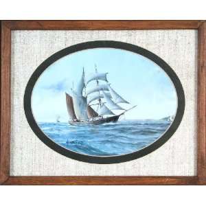  Sailship   Print   Kenneth Grant   9x11: Home & Kitchen