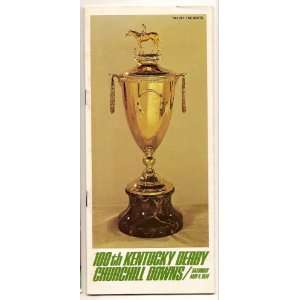  1974 100th Kentucky Derby Official Program Churchill Downs 