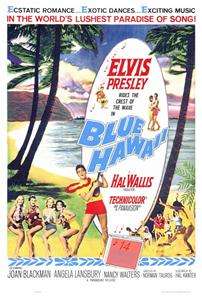 Blue Hawaii 27 x 40 Movie Poster , Elvis Presley  
