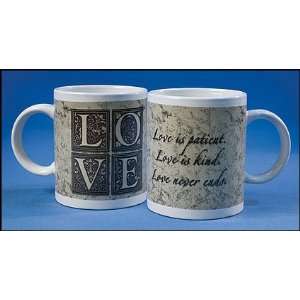  Love is Patient Inspirational Coffee Mug 