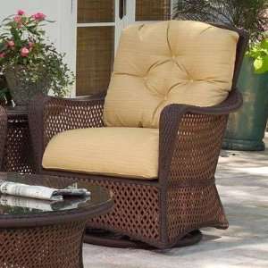   Chair Fabric: Canvas Birds Eye, Finish: Caramel: Patio, Lawn & Garden