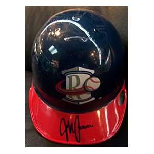 Jeff Francoeur Rome Braves Autographed / Signed Baseball Mini Helmet