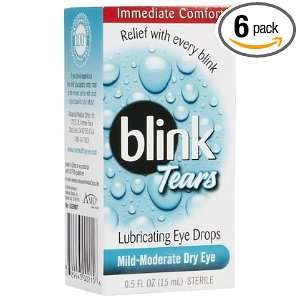 AMO Blink Tears Lubricating Eye Drops 0.51 oz, 2 ct (Quantity of 3)