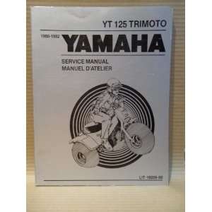   YT 125 Trimoto 1980 1982 Service Manual/Manuel DAtelier n/a Books