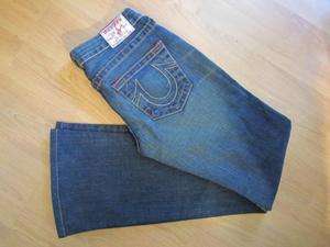   True Religion Stretch Jeans Section Bobby Dark Wash Size 27  