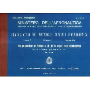   82 Aircraft Parts Manual   1941  3a Savoia Marchetti Books